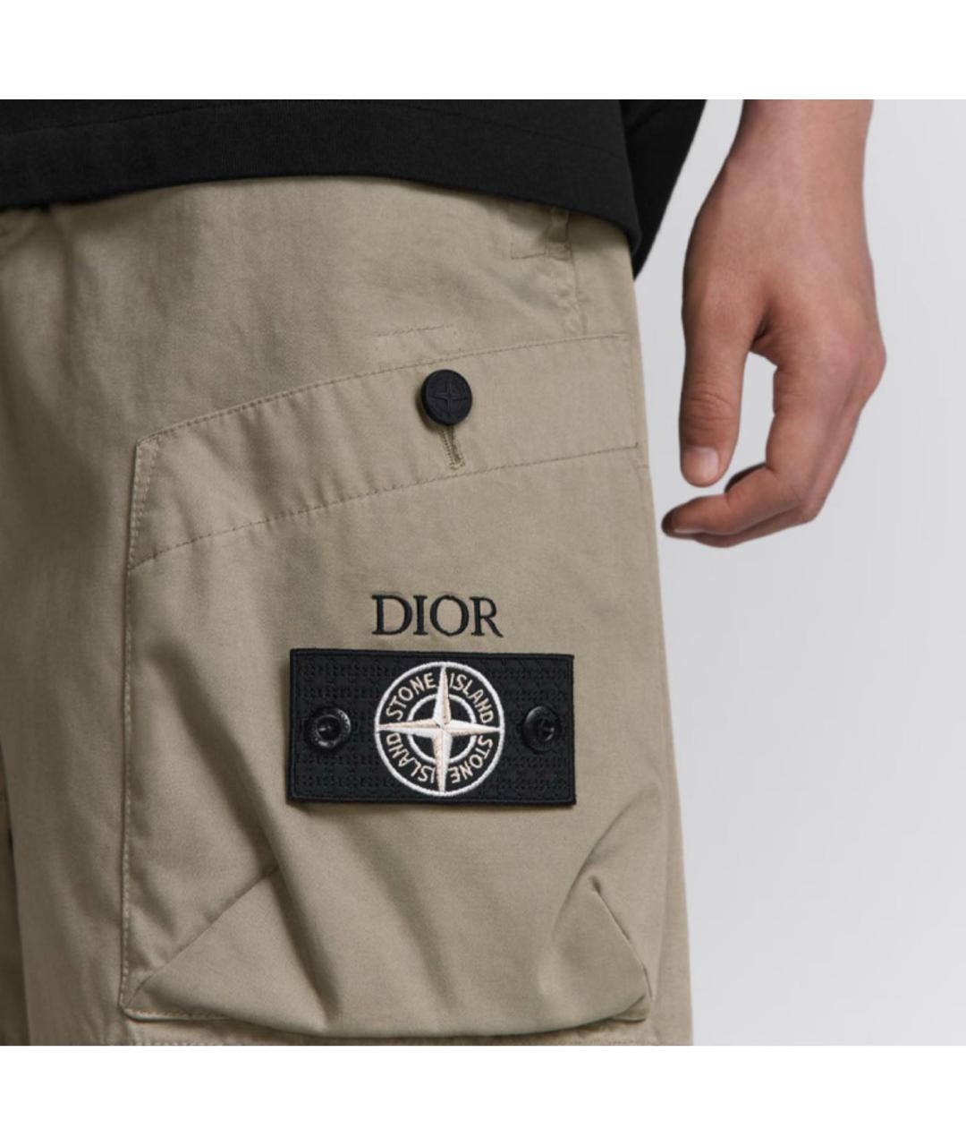 STONE ISLAND Серые шорты, фото 2