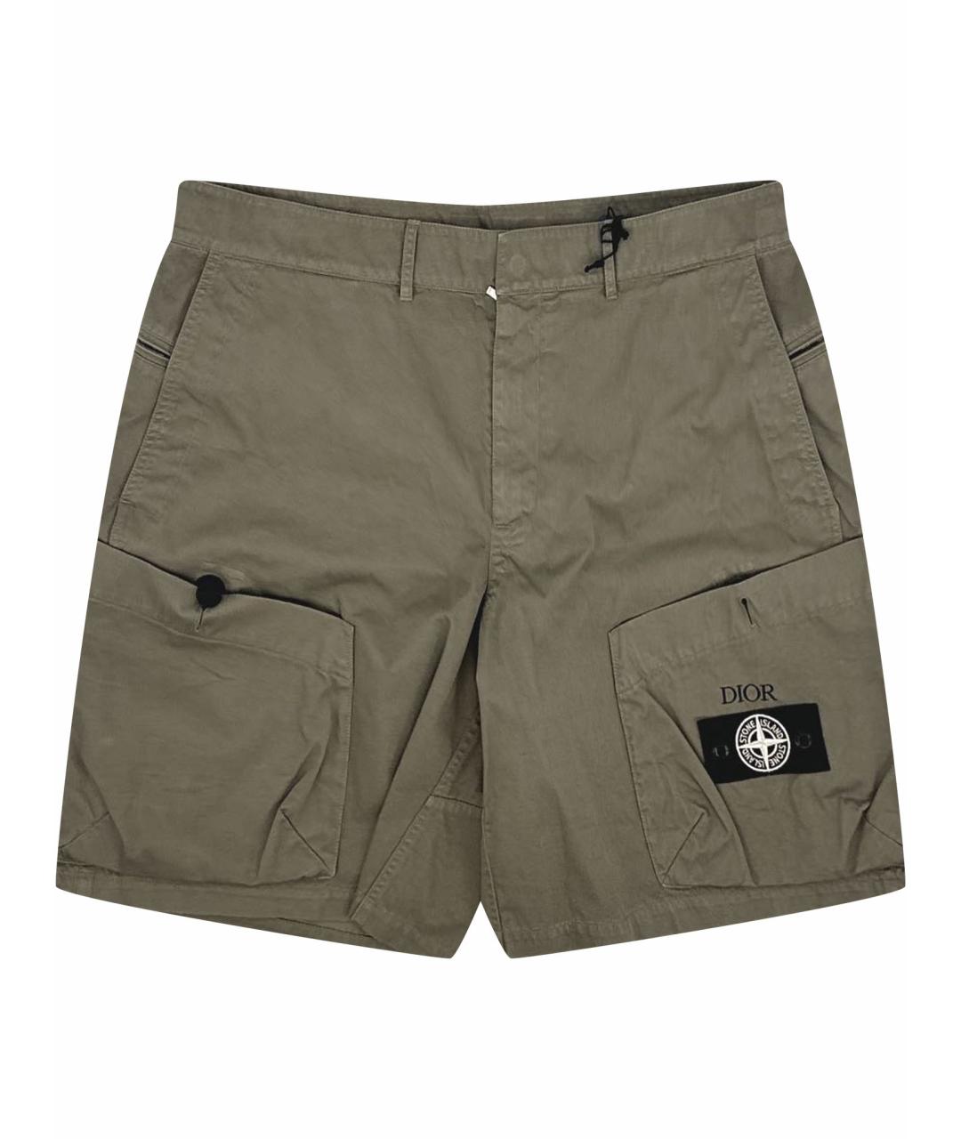 STONE ISLAND Серые шорты, фото 1