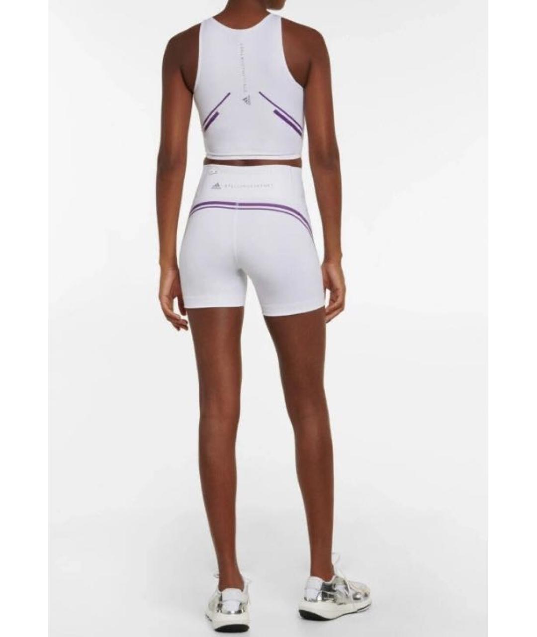ADIDAS BY STELLA MCCARTNEY Белая полиэстеровая майка, фото 3