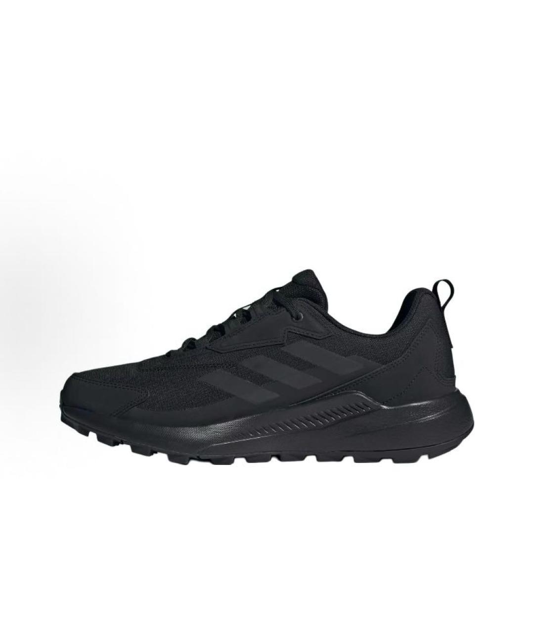 ADIDAS Черные текстильные низкие кроссовки / кеды, фото 4