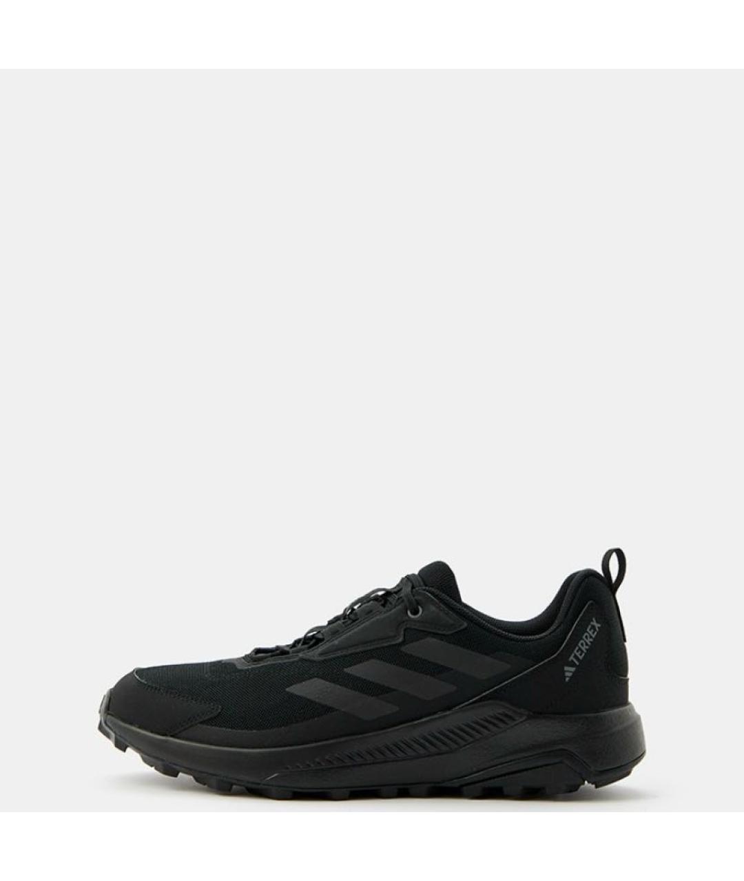 ADIDAS Черные текстильные низкие кроссовки / кеды, фото 2