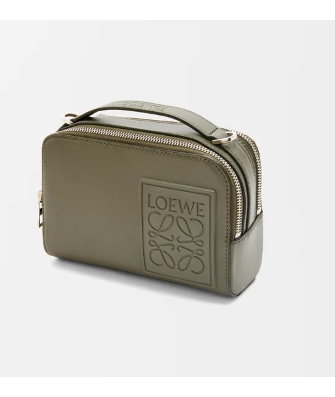 LOEWE Хаки сумка на плечо, фото 2