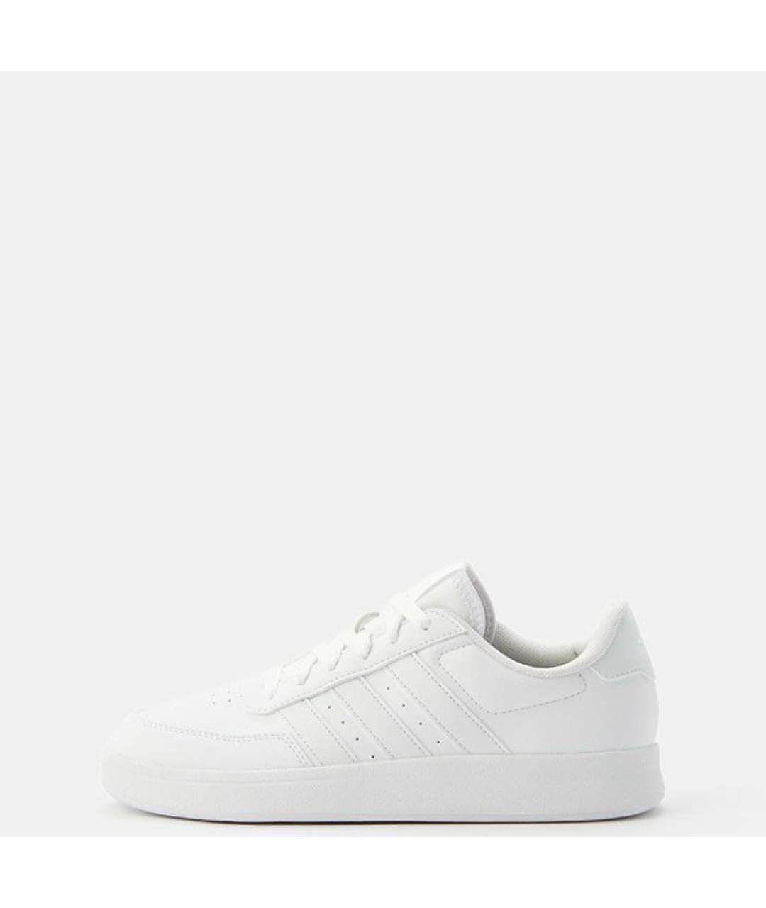 ADIDAS Белые кожаные низкие кроссовки / кеды, фото 2