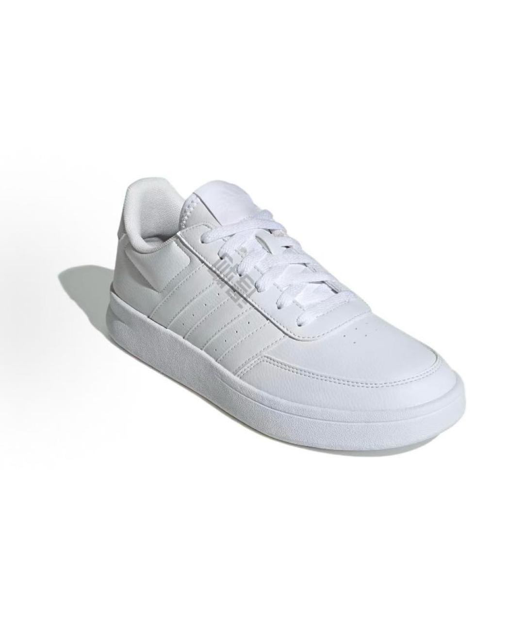 ADIDAS Белые кожаные низкие кроссовки / кеды, фото 4