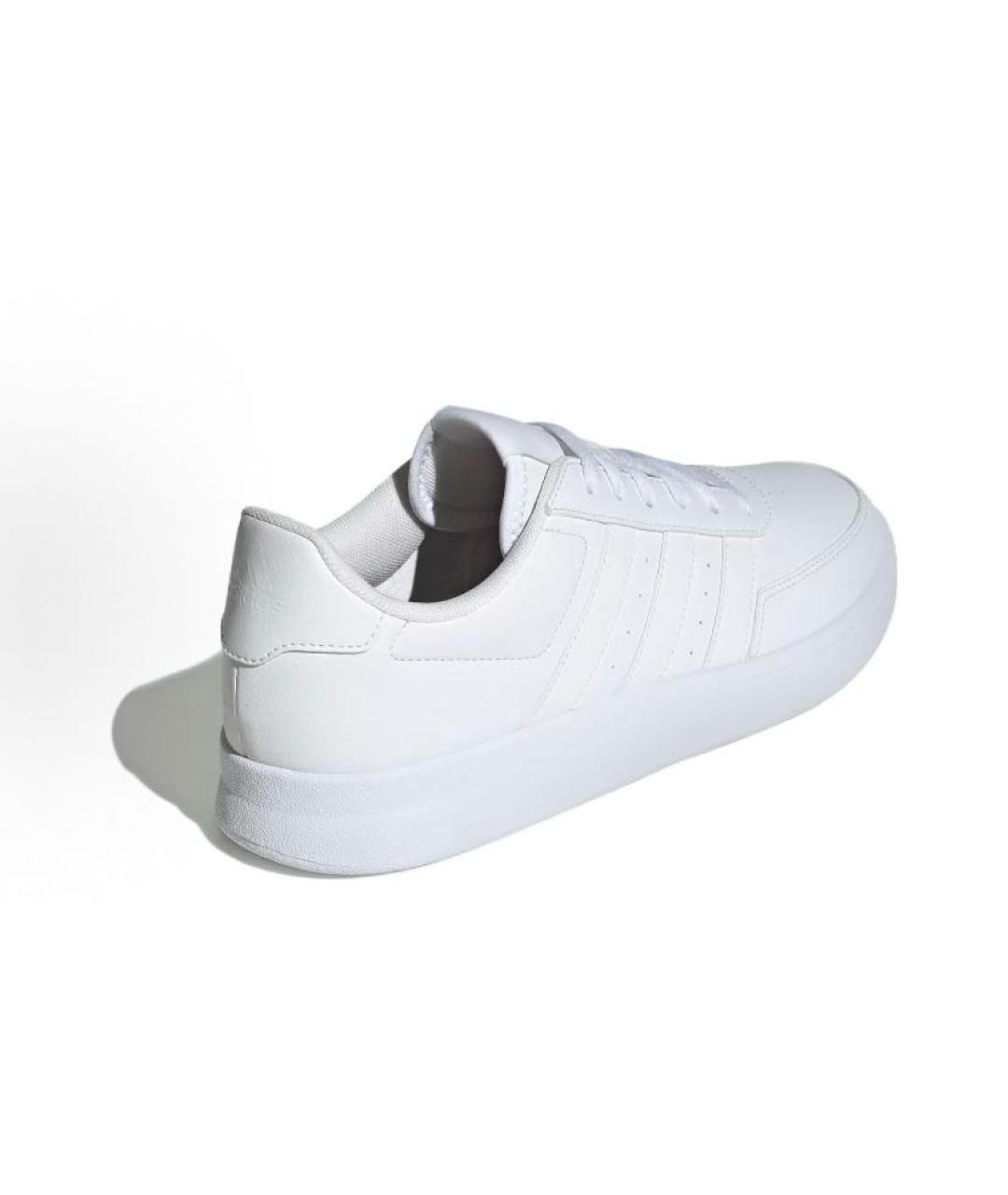 ADIDAS Белые кожаные низкие кроссовки / кеды, фото 5