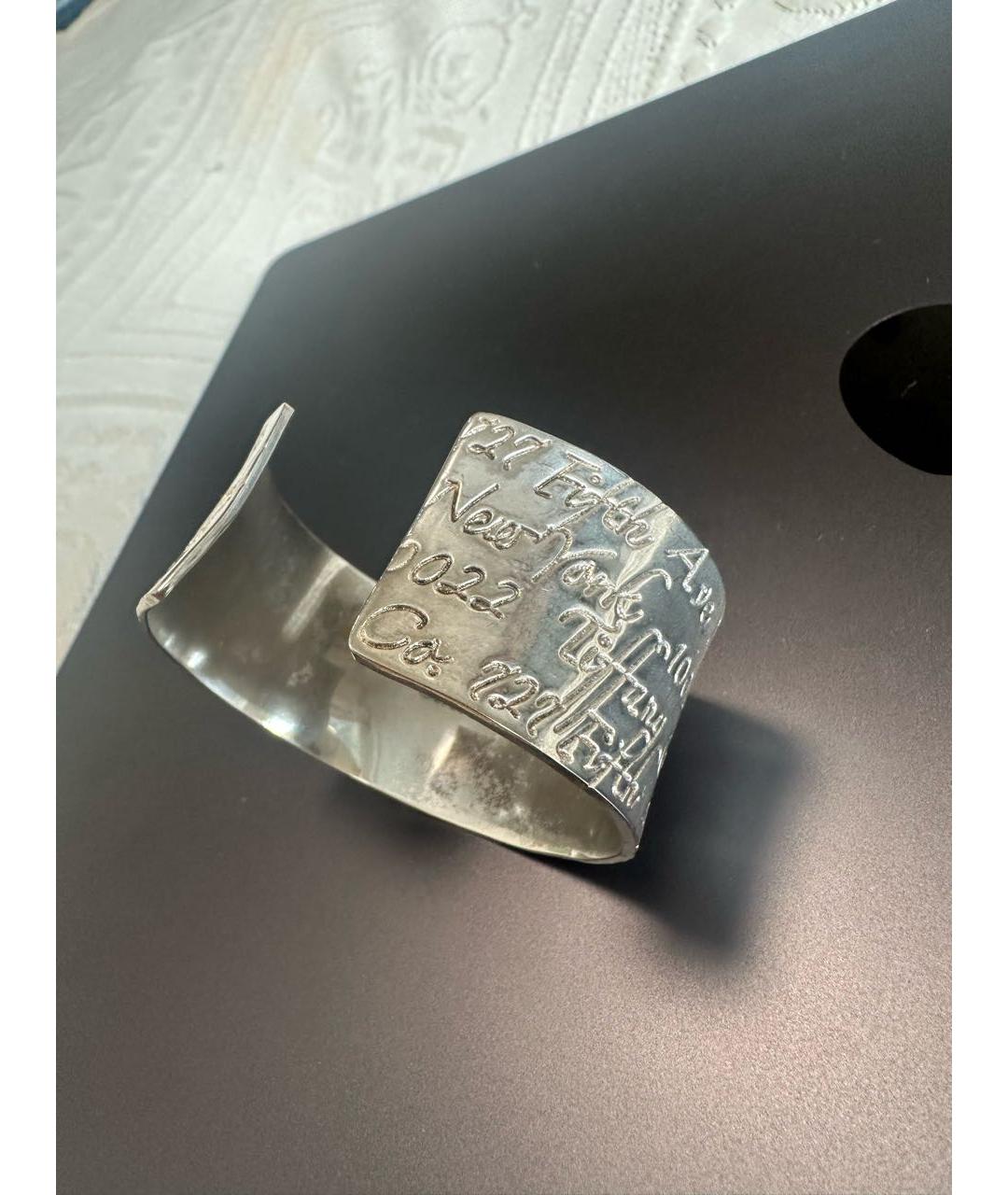 TIFFANY&CO Серебрянный серебряный браслет, фото 7