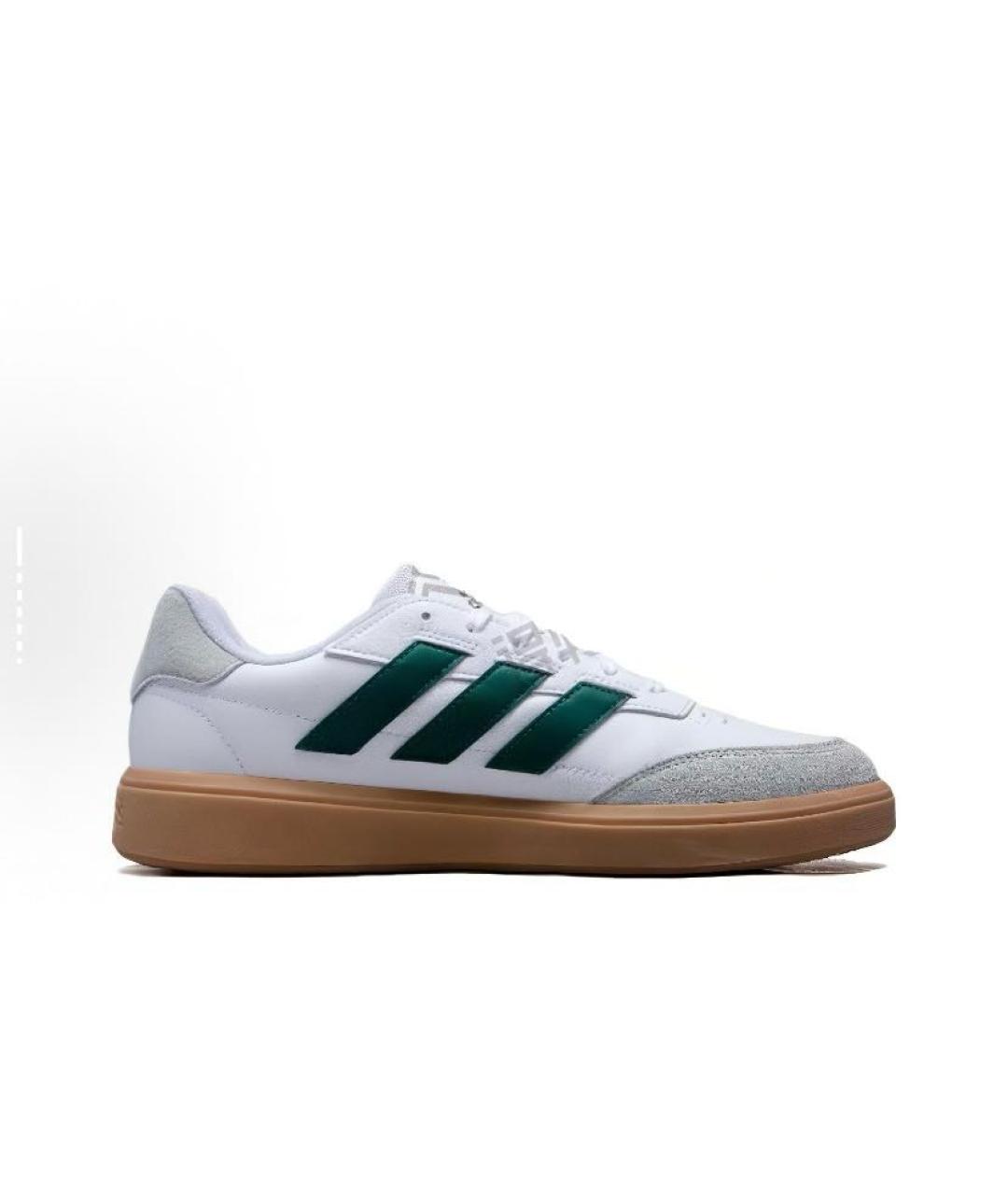 ADIDAS Белые кожаные низкие кроссовки / кеды, фото 7