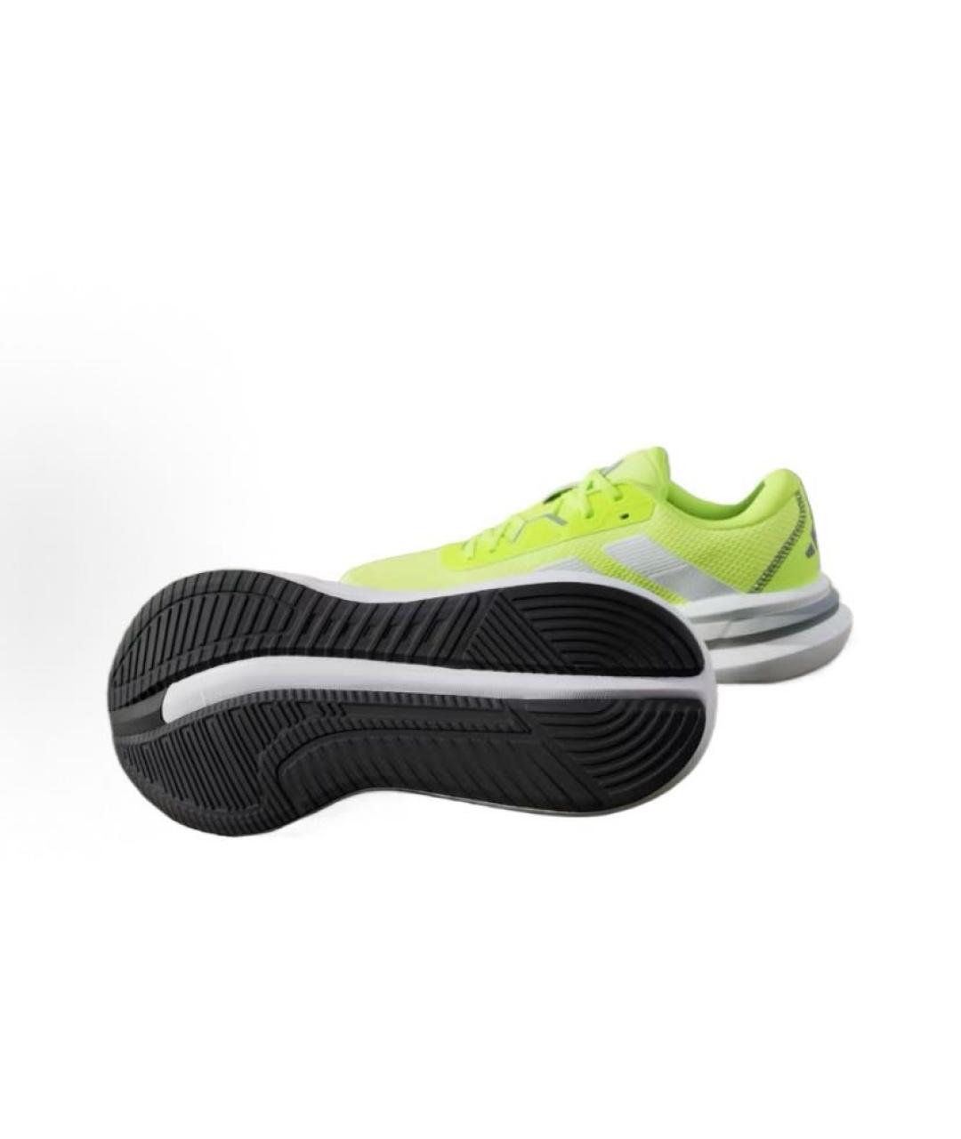 ADIDAS Салатовые текстильные низкие кроссовки / кеды, фото 6