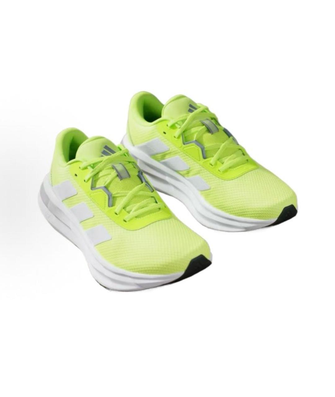 ADIDAS Салатовые текстильные низкие кроссовки / кеды, фото 4