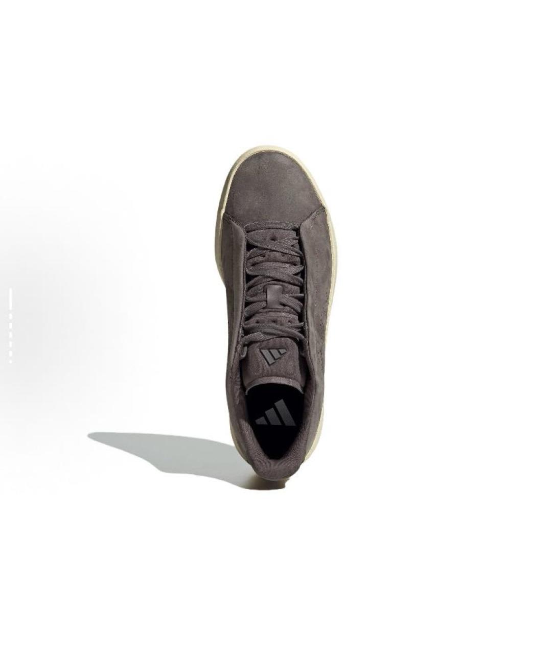 ADIDAS Серые замшевые низкие кроссовки / кеды, фото 5