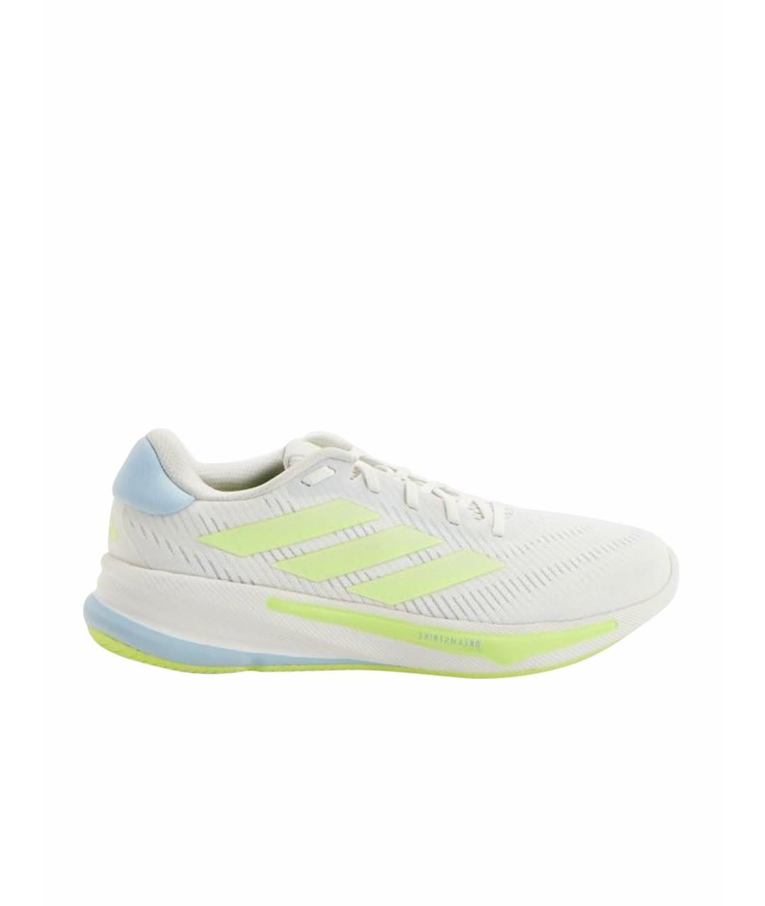 ADIDAS Белые текстильные низкие кроссовки / кеды, фото 1