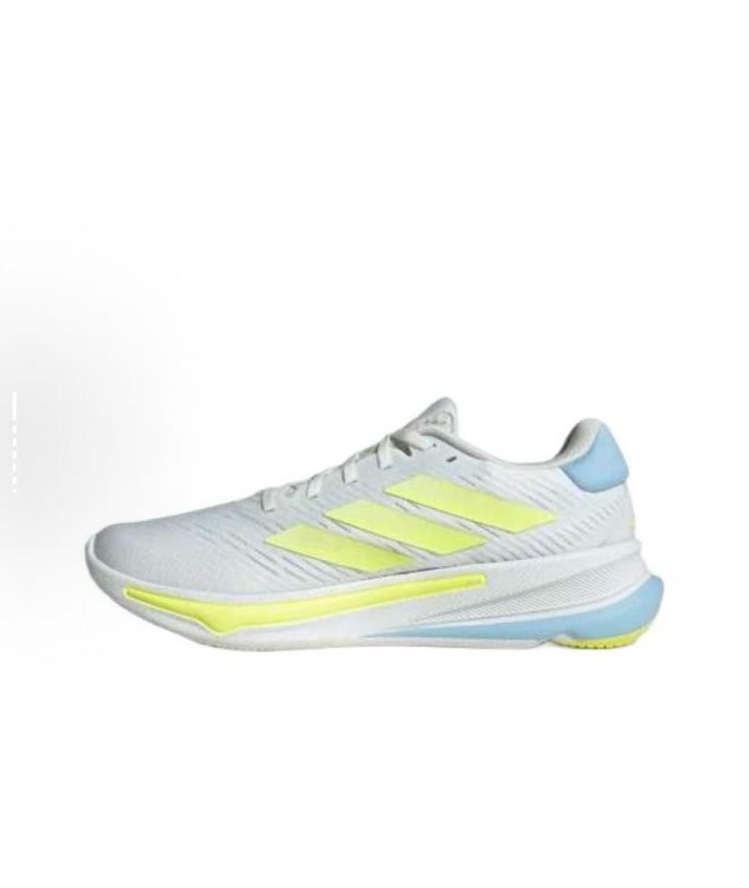 ADIDAS Белые текстильные низкие кроссовки / кеды, фото 3