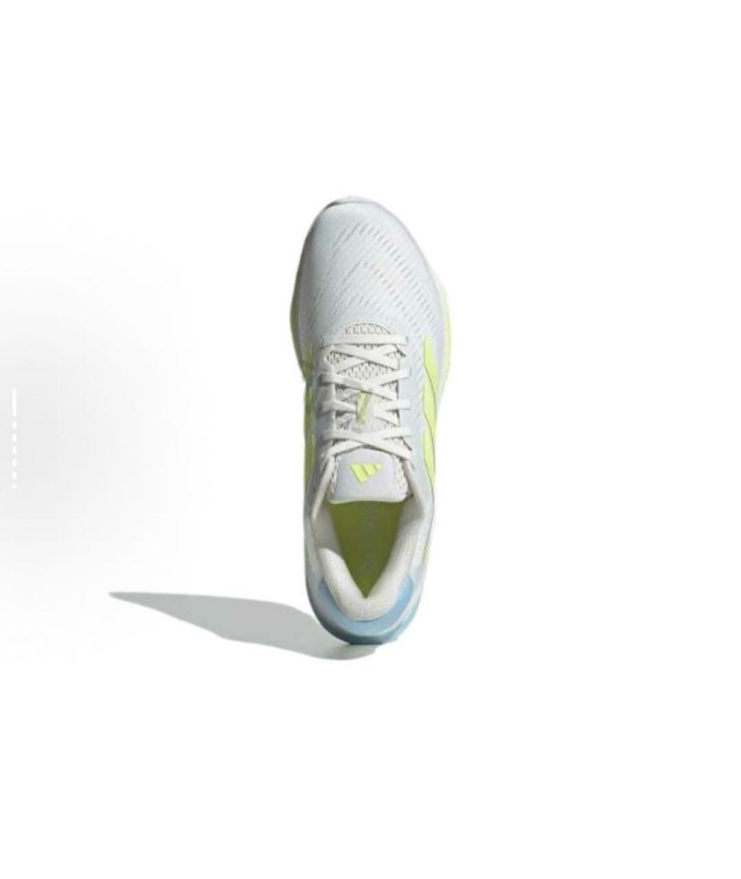 ADIDAS Белые текстильные низкие кроссовки / кеды, фото 5
