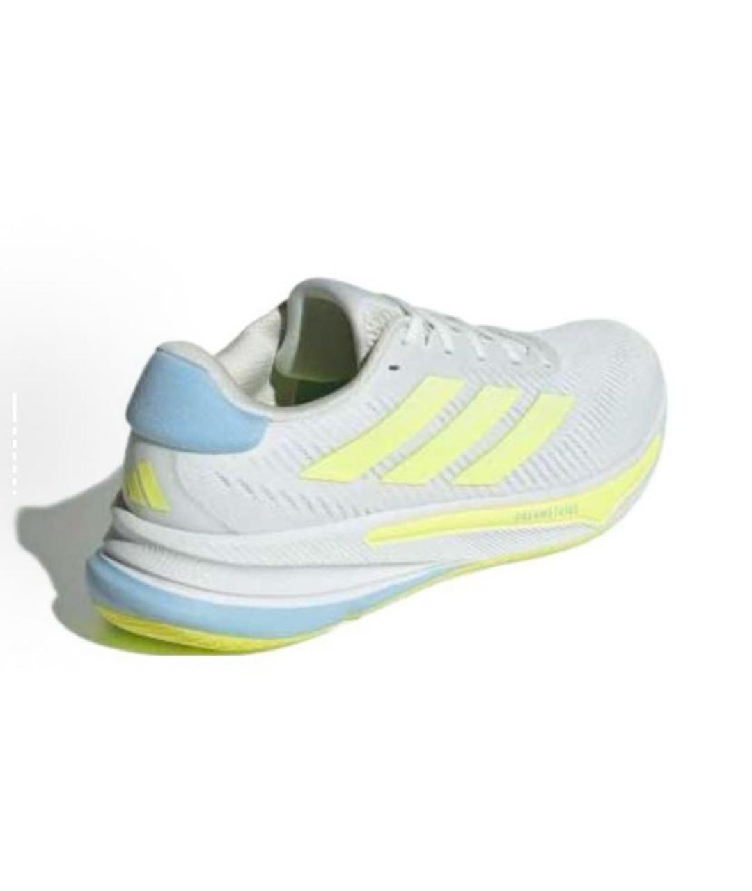 ADIDAS Белые текстильные низкие кроссовки / кеды, фото 4