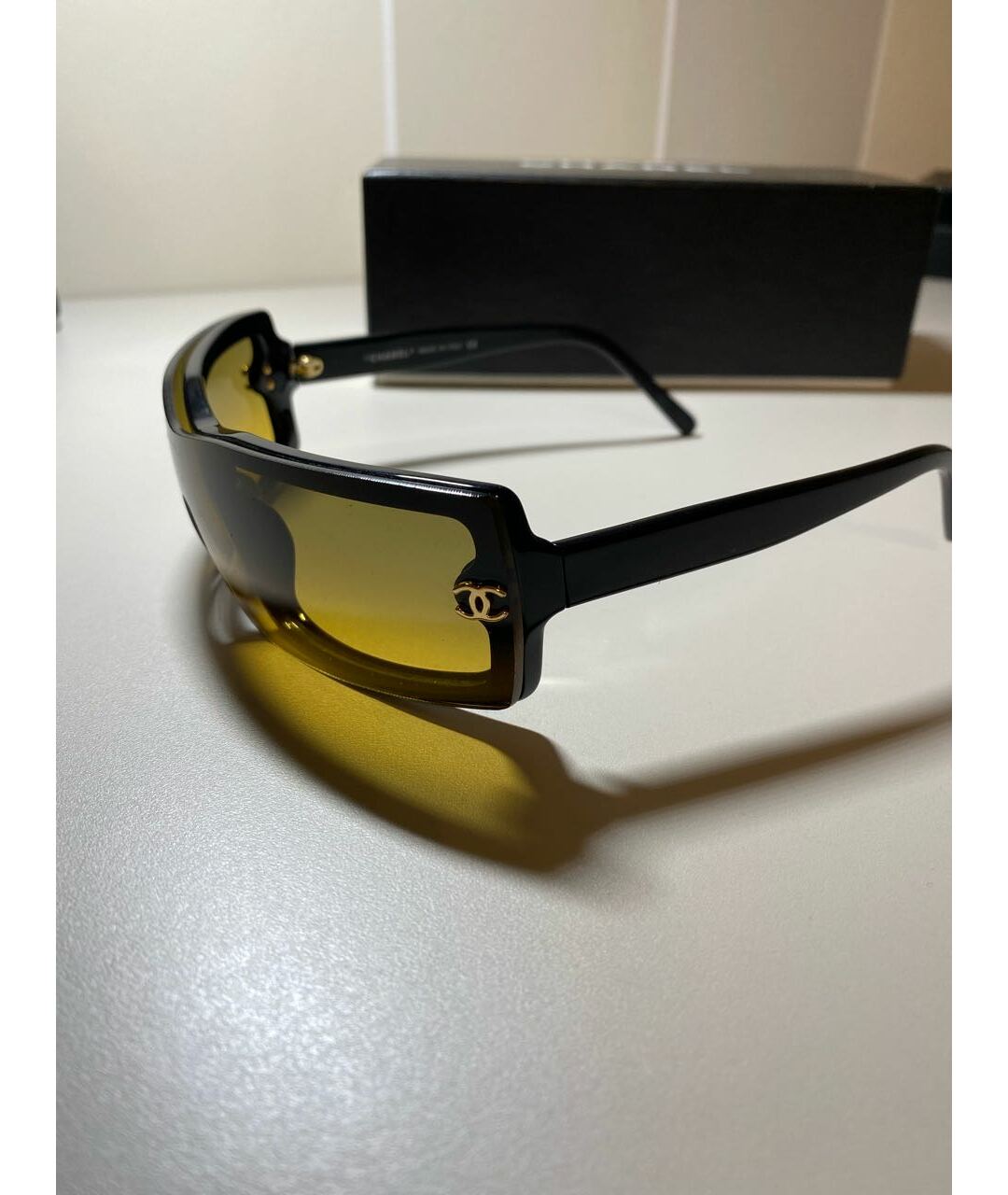 CHANEL PRE-OWNED Мульти пластиковые солнцезащитные очки, фото 2
