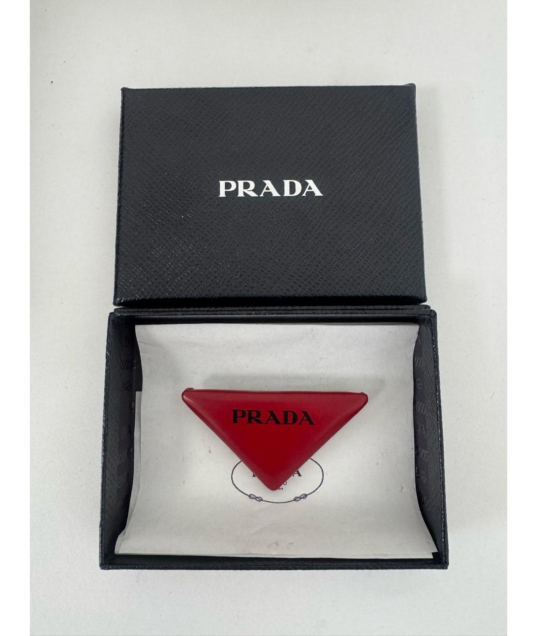 PRADA Красная нефритовая булавка / брошь, фото 2