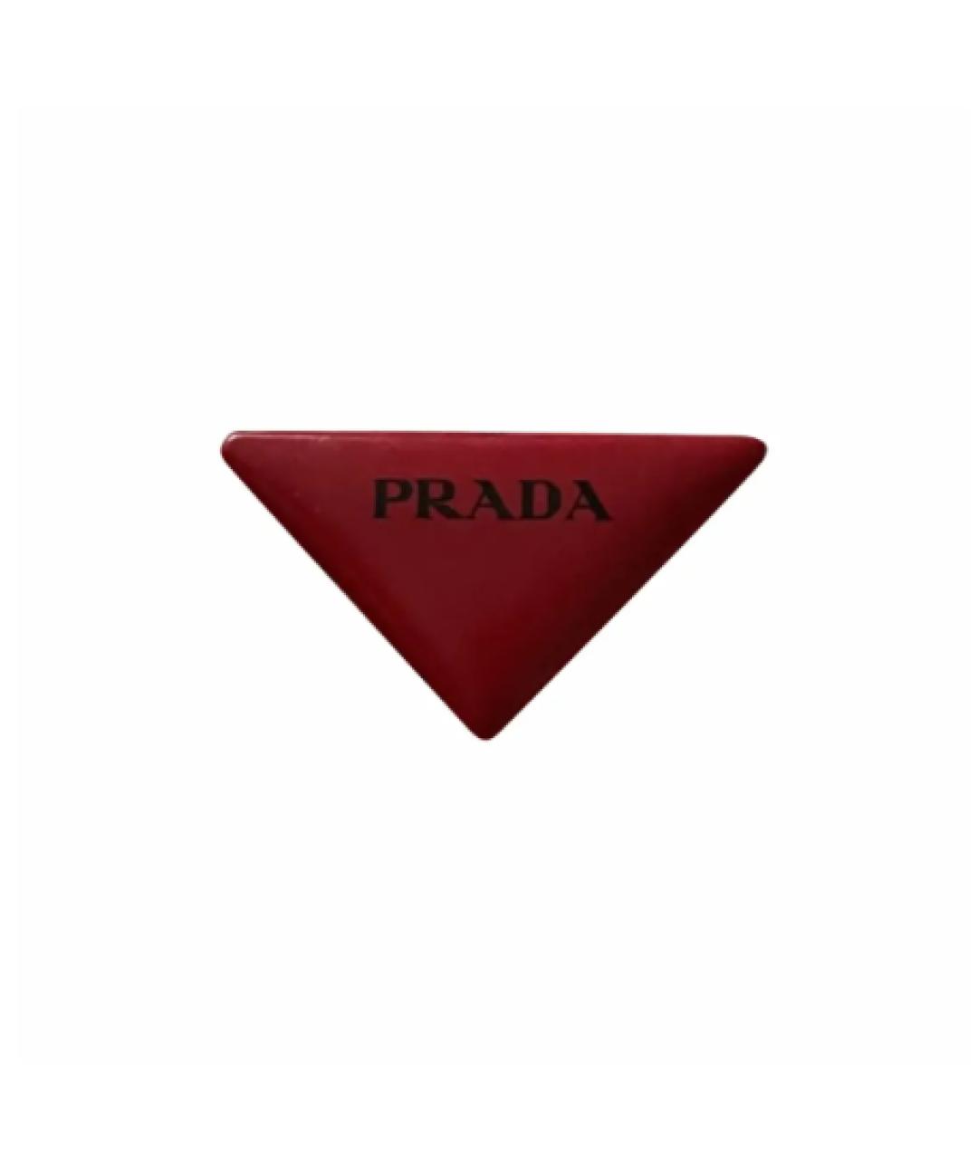 PRADA Красная нефритовая булавка / брошь, фото 5