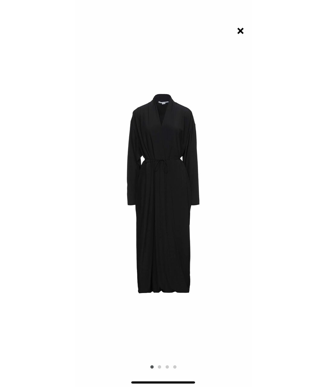 STELLA MCCARTNEY Черное шелковое вечернее платье, фото 7