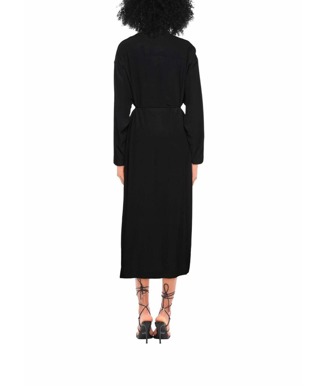 STELLA MCCARTNEY Черное шелковое вечернее платье, фото 3