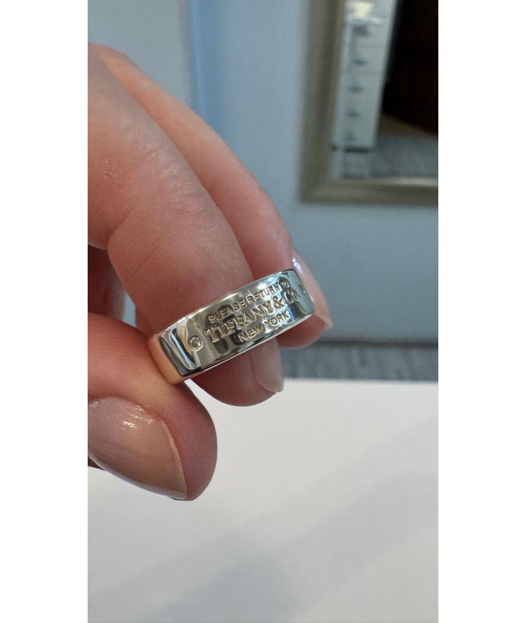 TIFFANY&CO Серебряное серебряное кольцо, фото 5