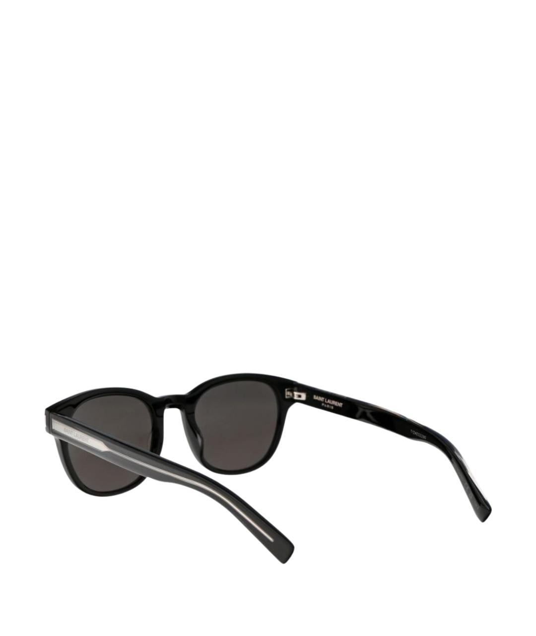 SAINT LAURENT Черные солнцезащитные очки, фото 3