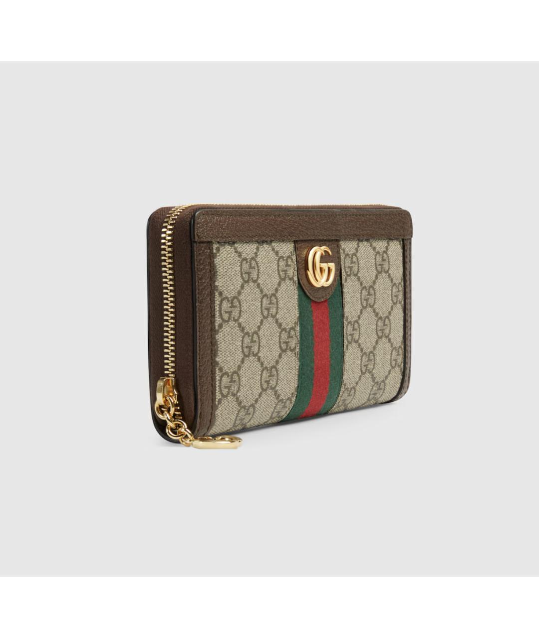 GUCCI Коричневый кошелек, фото 2