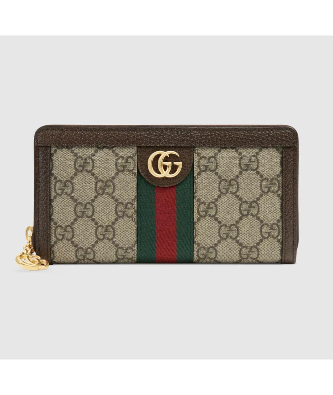 GUCCI Коричневый кошелек, фото 4