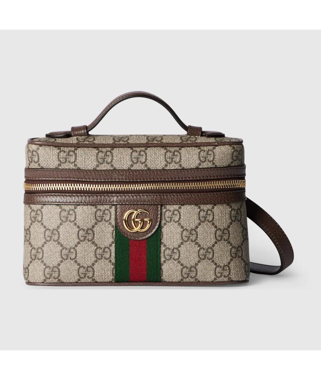 GUCCI Коричневая сумка с короткими ручками, фото 7