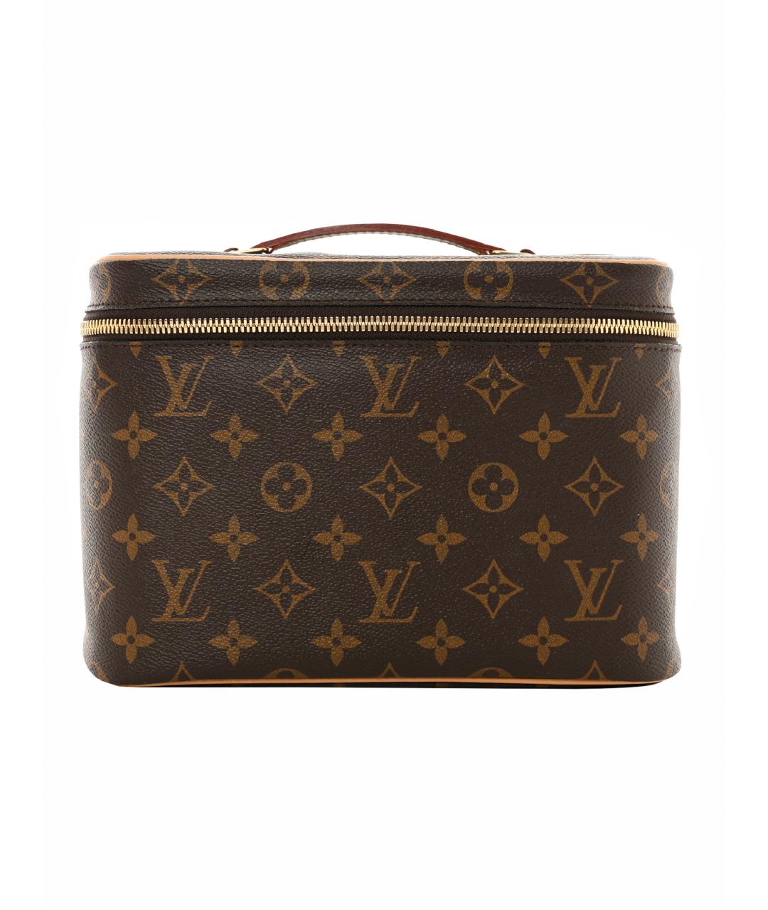 LOUIS VUITTON Коричневая косметичка, фото 1