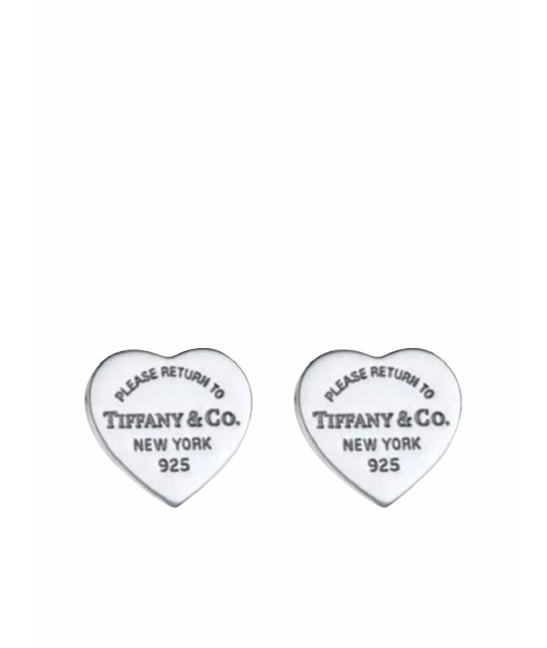 TIFFANY&CO Серебряные серебряные серьги, фото 1