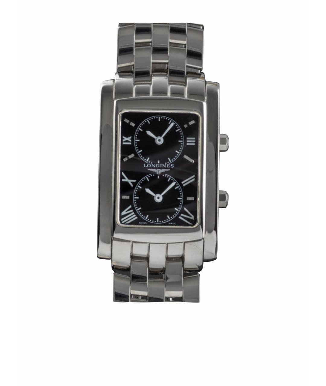 LONGINES Черные стальные часы, фото 1