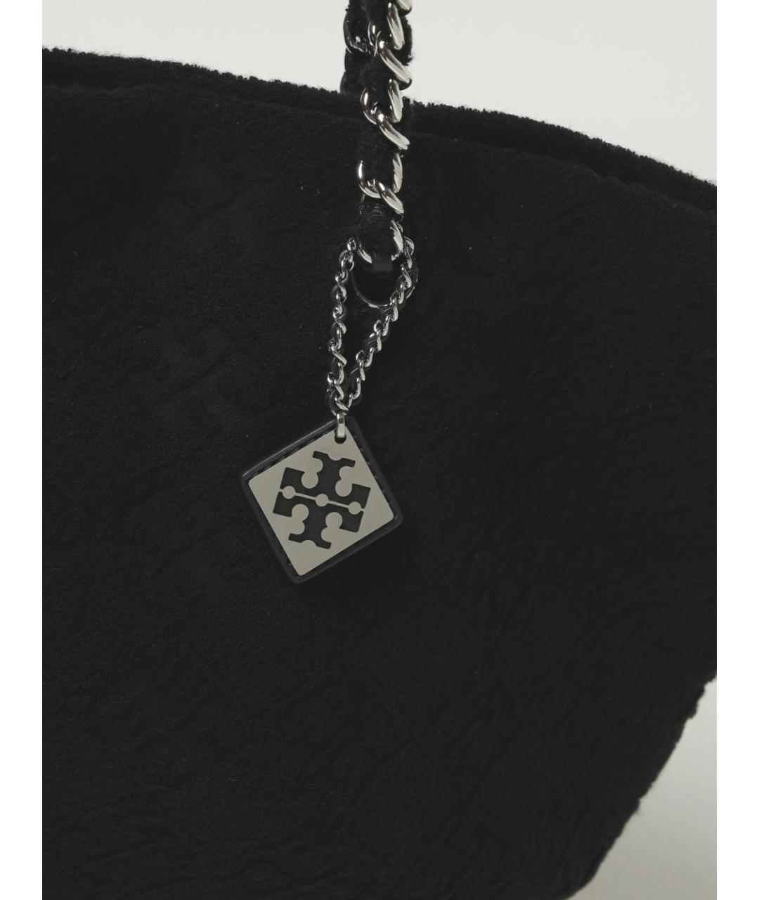 TORY BURCH Черная сумка тоут, фото 3