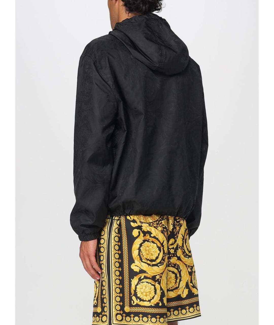 VERSACE Черная куртка, фото 4
