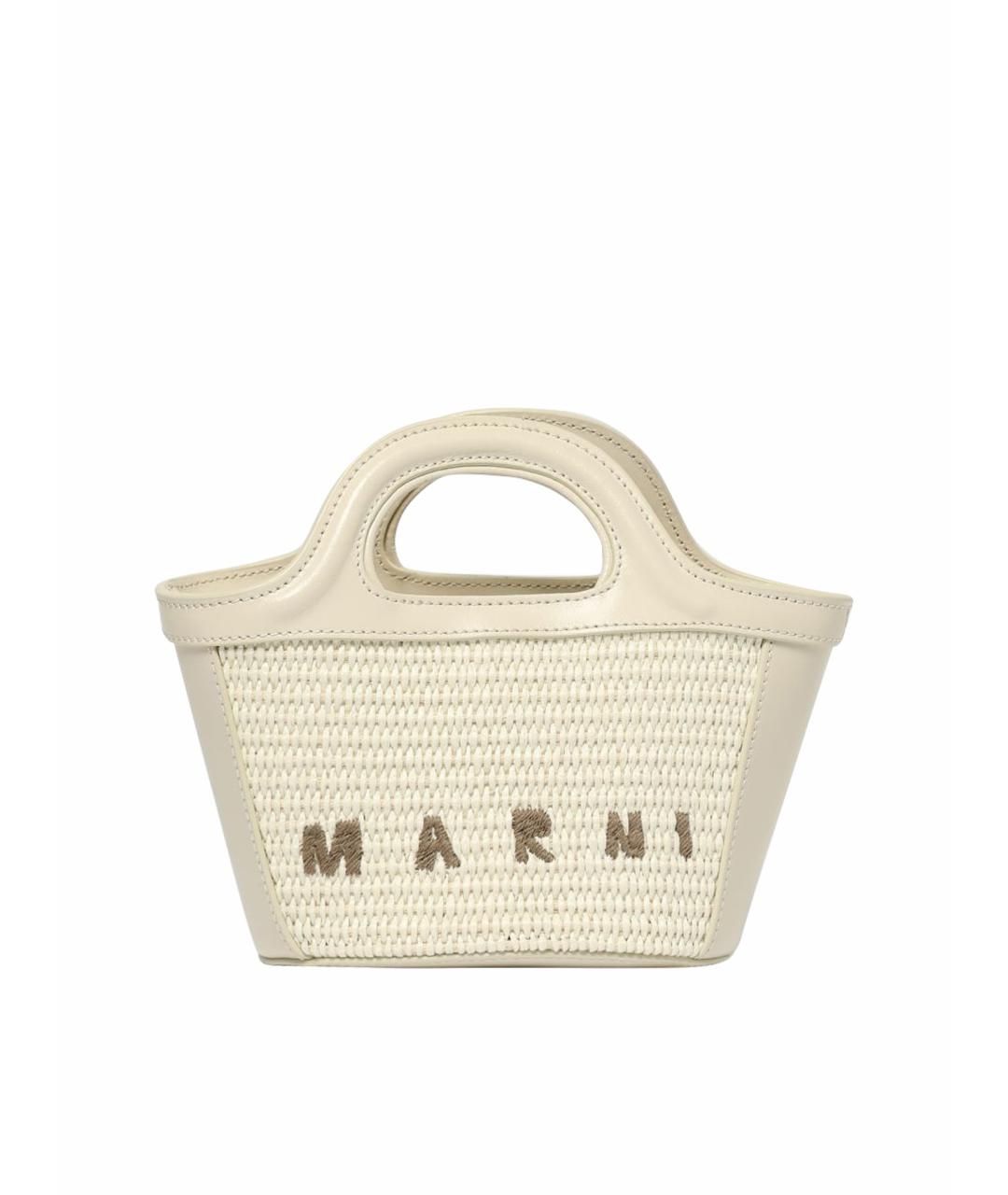 MARNI Белая сумка тоут, фото 1