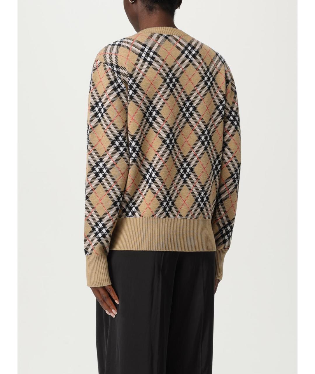BURBERRY Бежевый джемпер / свитер, фото 3