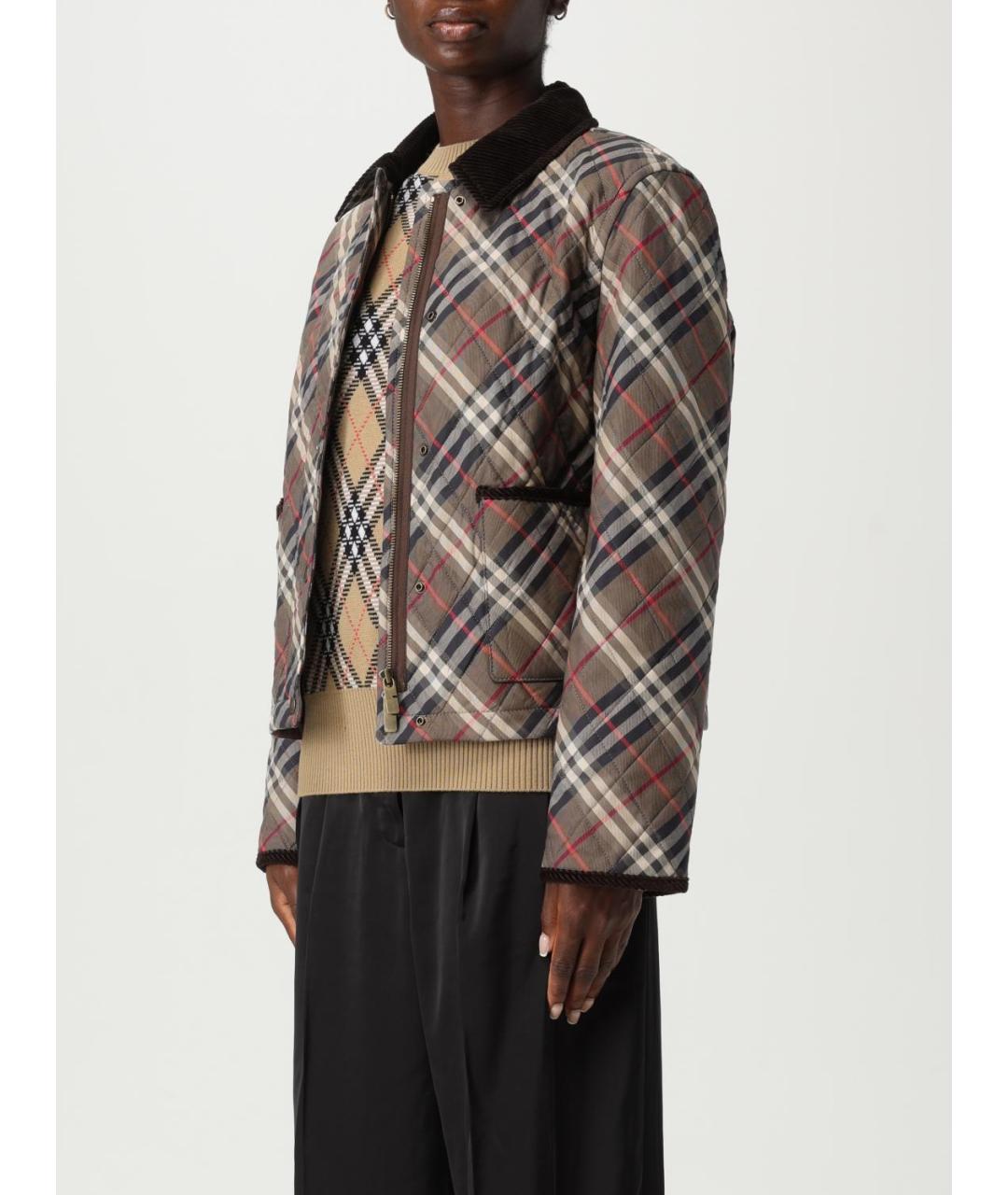 BURBERRY Коричневая куртка, фото 5