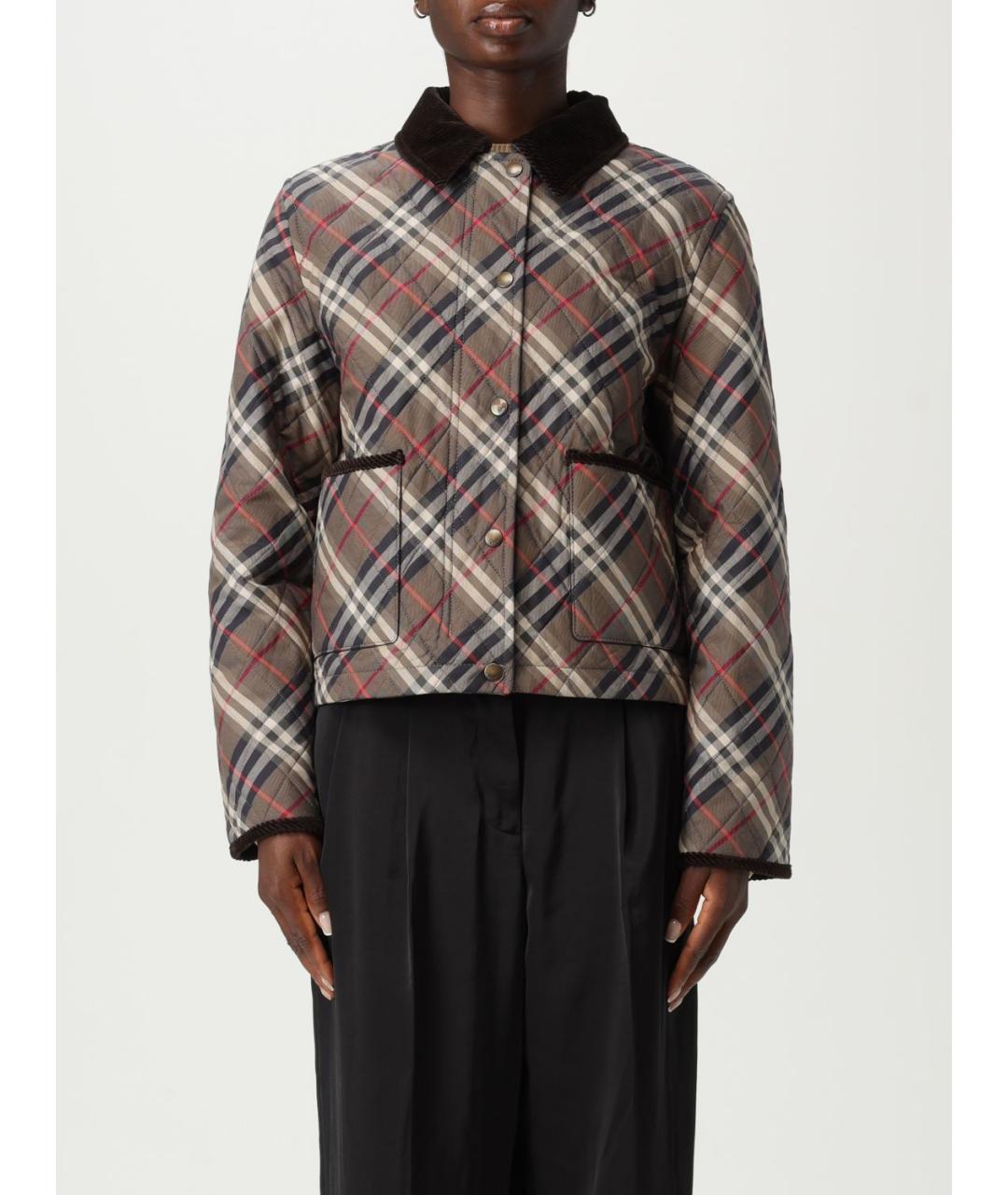 BURBERRY Коричневая куртка, фото 2