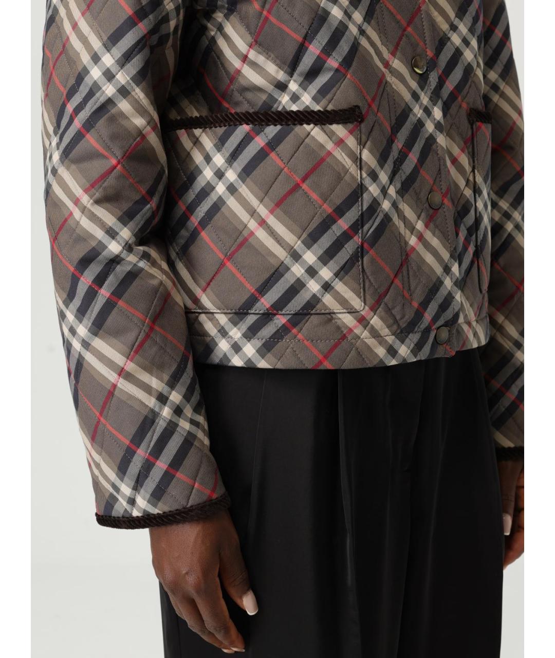 BURBERRY Коричневая куртка, фото 6