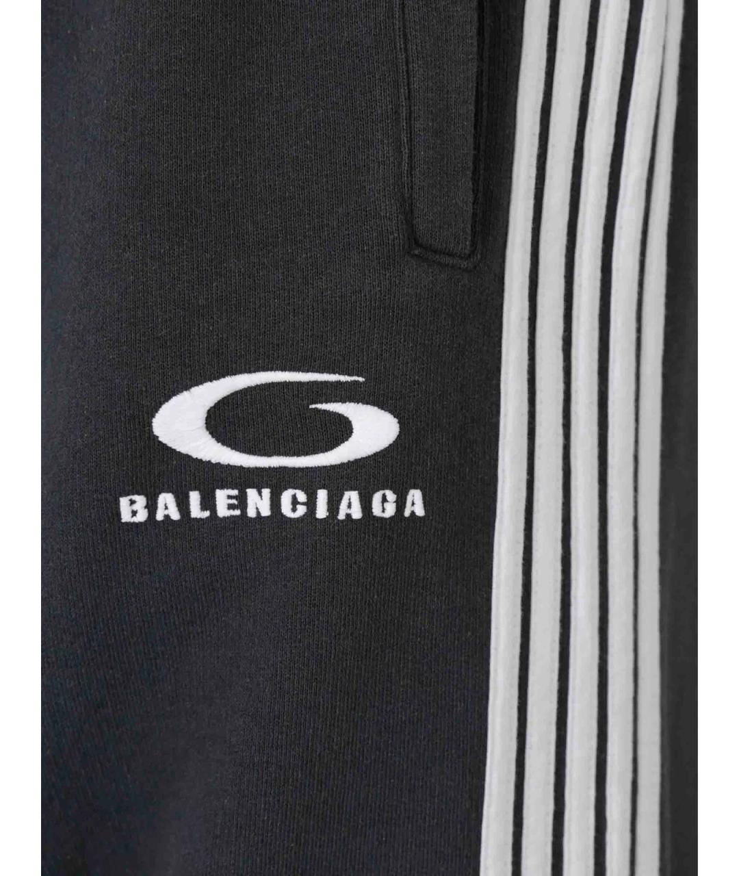 BALENCIAGA Синие повседневные брюки, фото 3