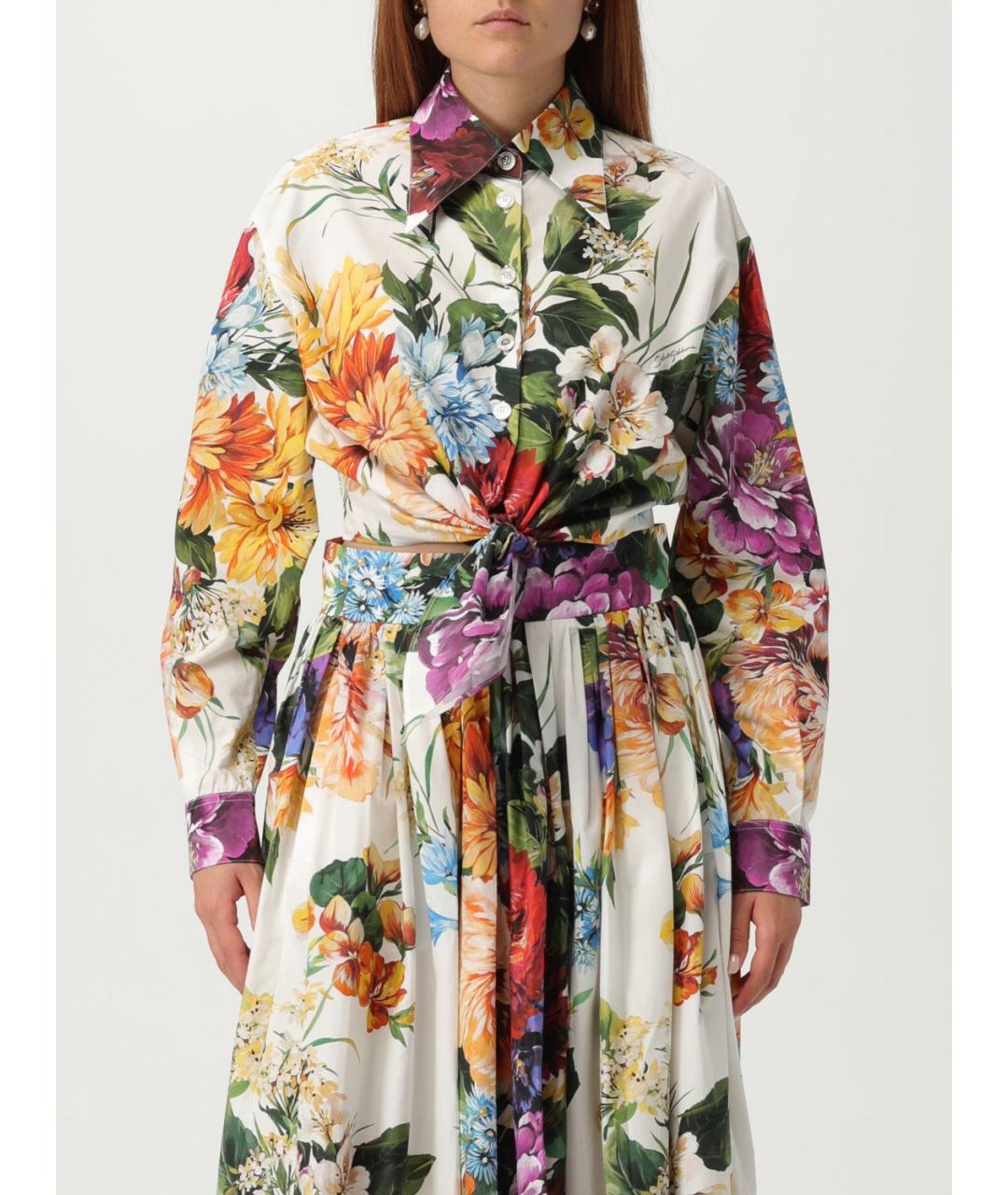 DOLCE&GABBANA Мульти блузы, фото 2