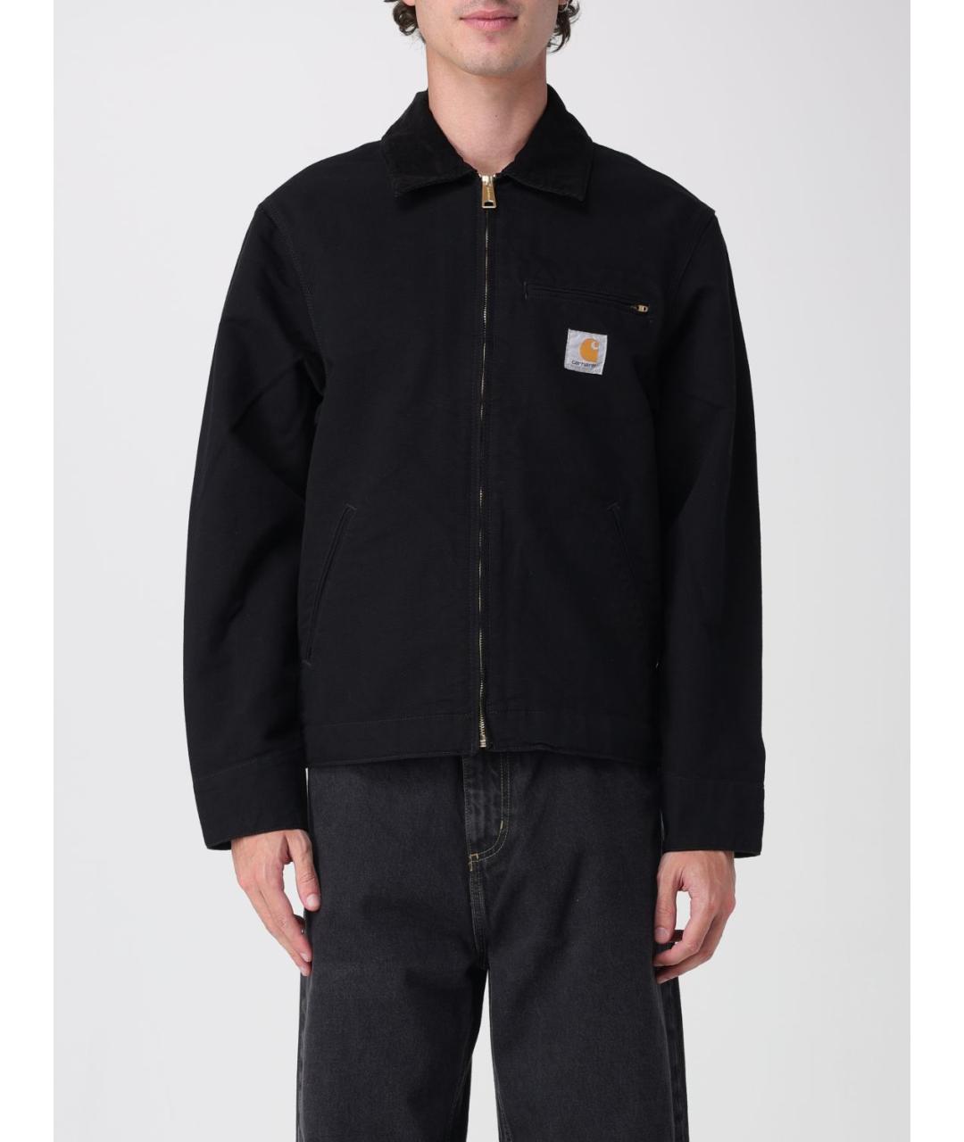 CARHARTT WIP Черная хлопковая куртка, фото 2