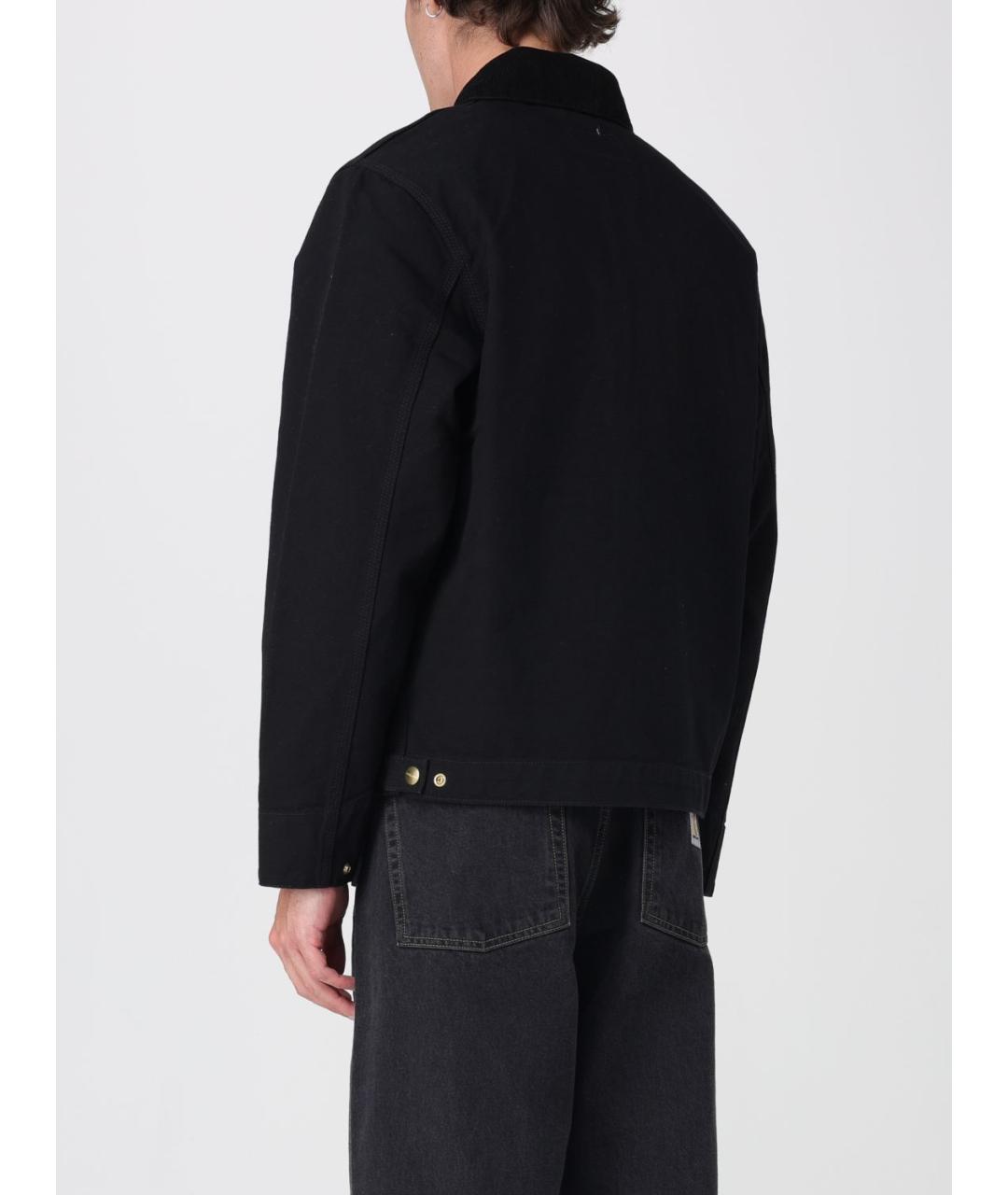 CARHARTT WIP Черная хлопковая куртка, фото 3