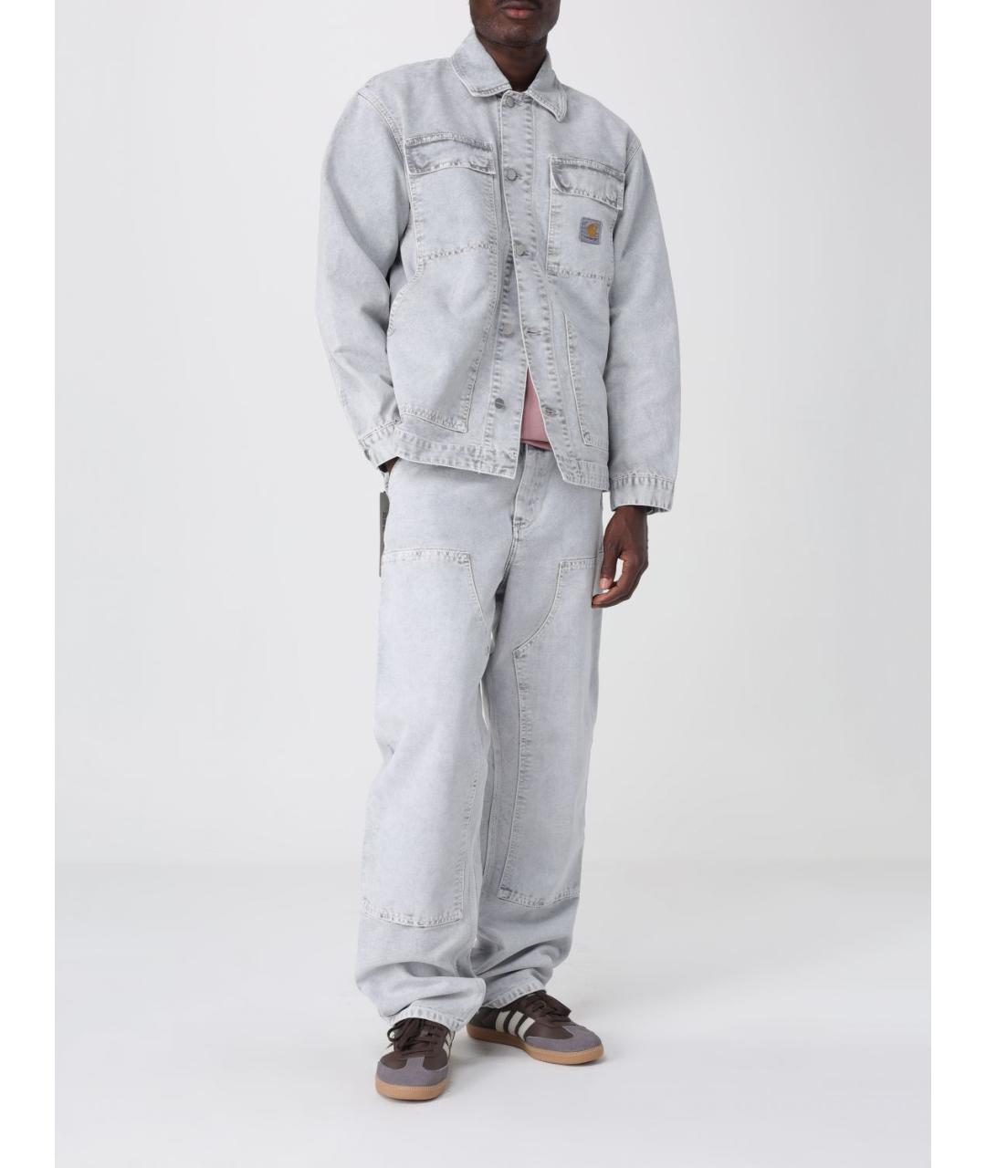 CARHARTT WIP Серая хлопковая куртка, фото 3