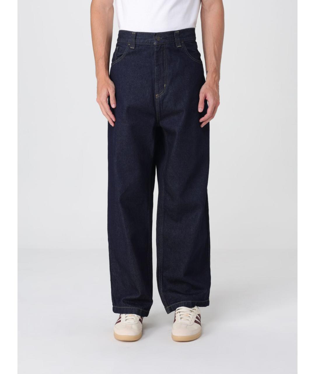 CARHARTT WIP Синие деним повседневные брюки, фото 2