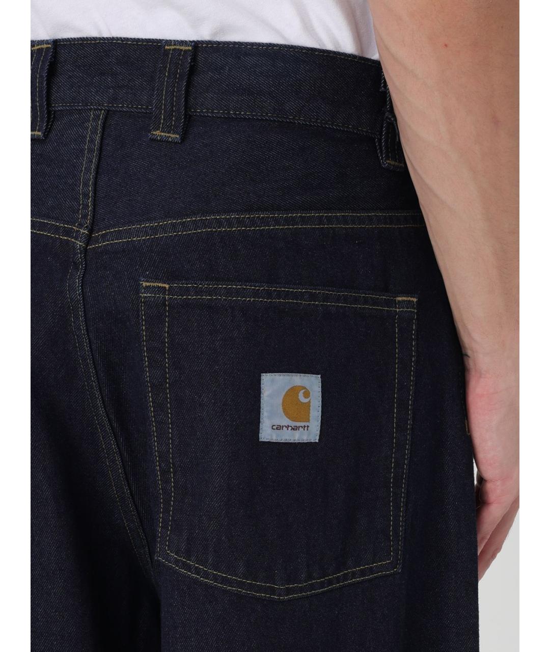 CARHARTT WIP Синие деним повседневные брюки, фото 4