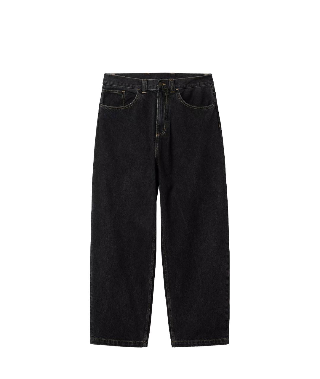 CARHARTT WIP Черные хлопковые повседневные брюки, фото 1