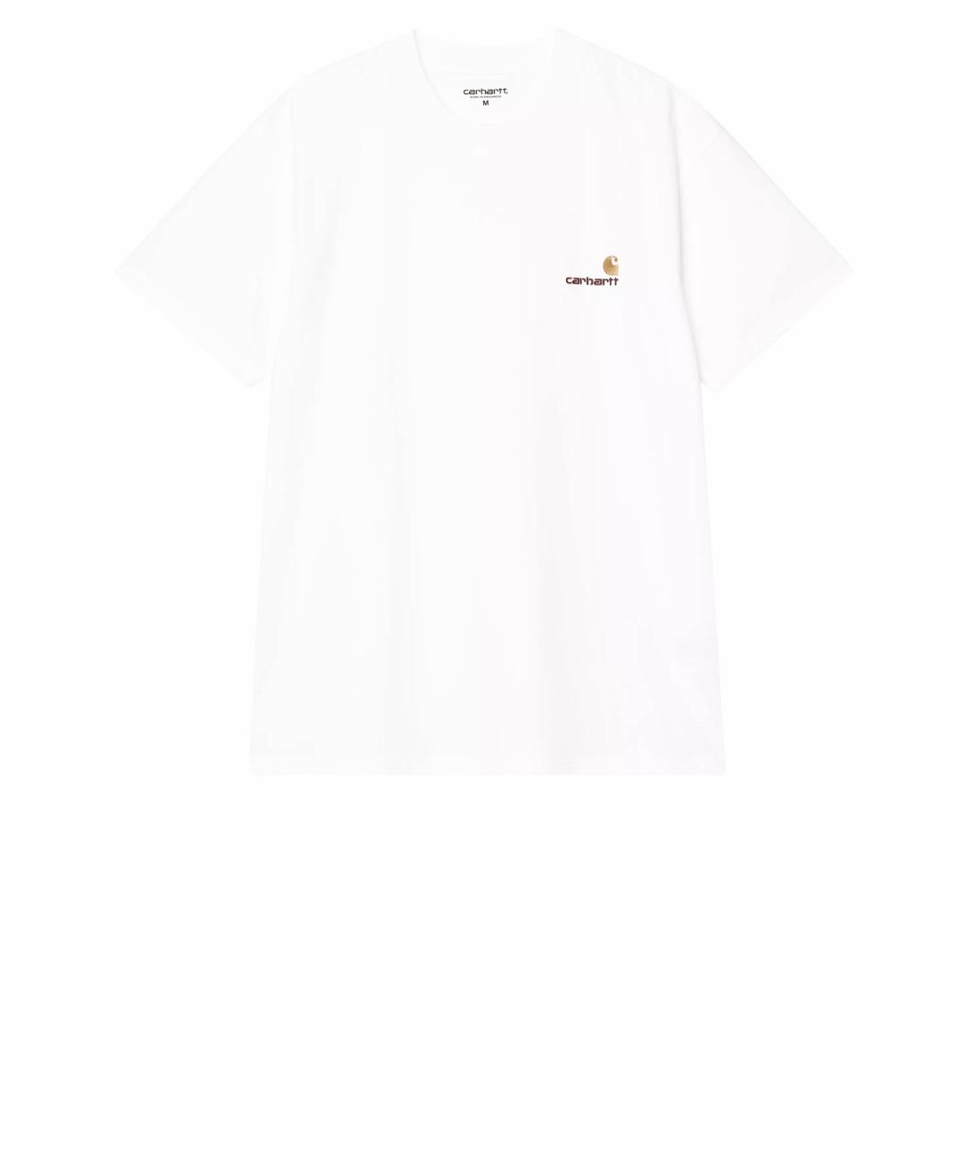 CARHARTT WIP Белая хлопковая футболка, фото 1