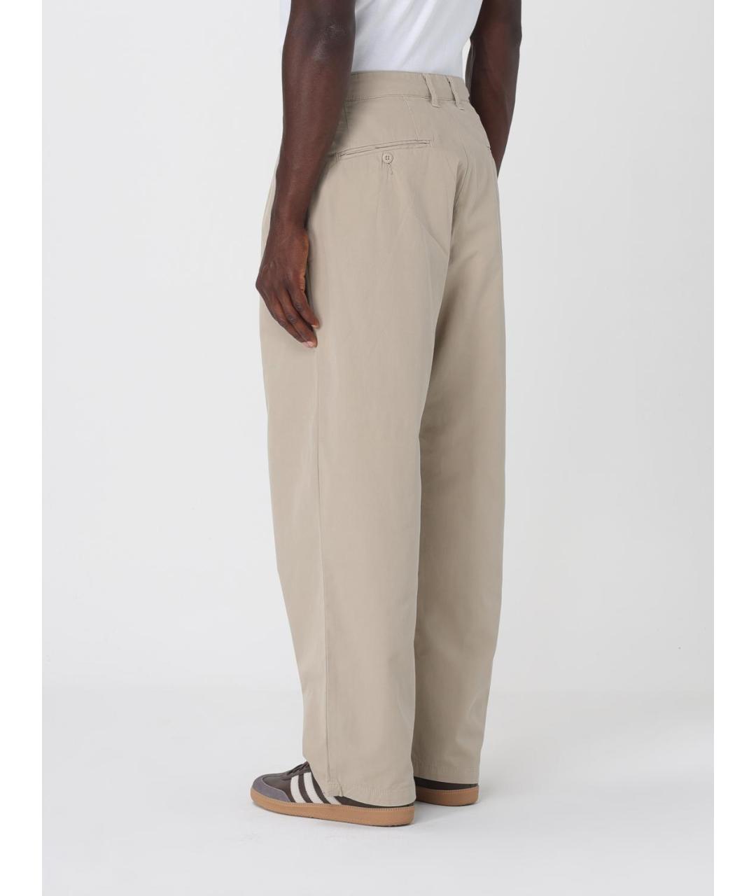 CARHARTT WIP Бежевые повседневные брюки, фото 3