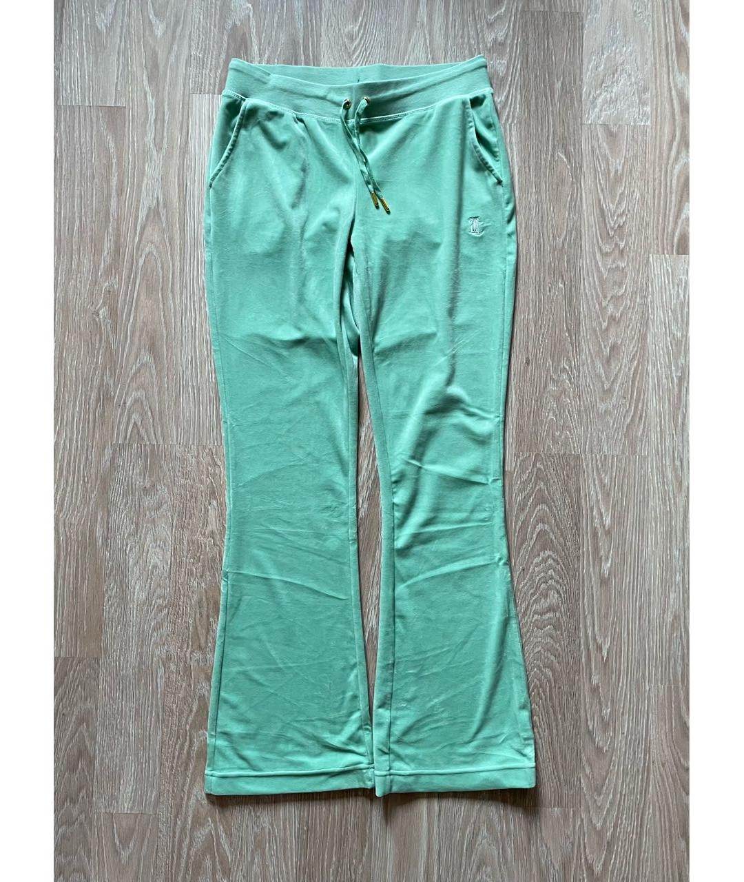 JUICY COUTURE Зеленый полиэстеровый костюм с брюками, фото 2