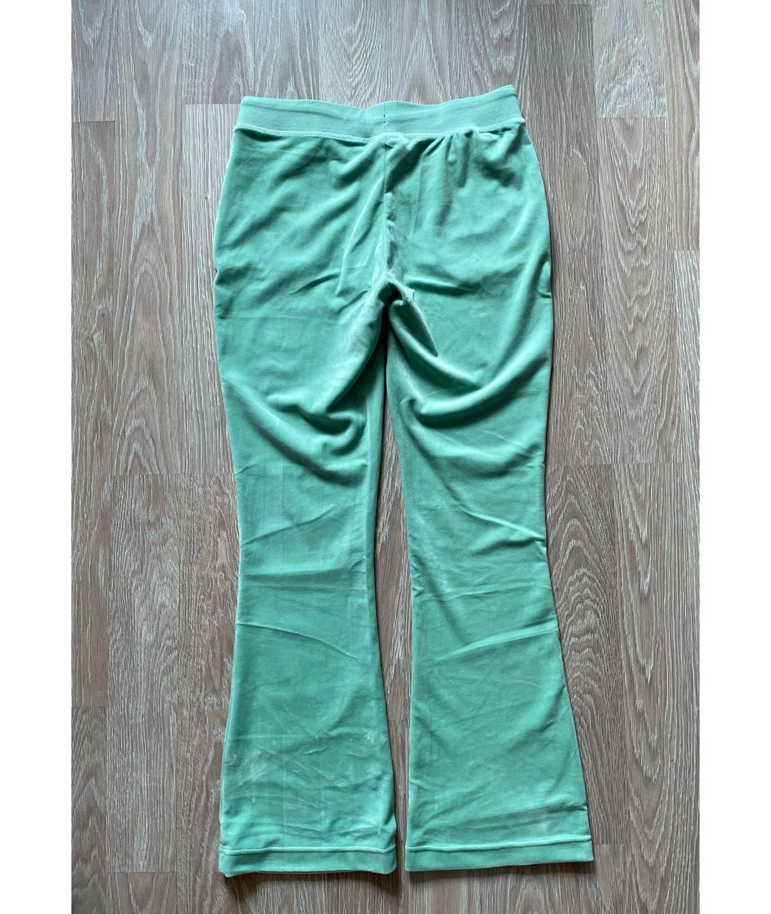 JUICY COUTURE Зеленый полиэстеровый костюм с брюками, фото 7